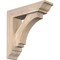 Ekena Millwork Imperial Traditional Smooth Bracket w/ Offset Brace, Douglas Fir, 5 1/2"W x 20"D x 20"H BKT0604X20X20IMP01SDF - alternate 1